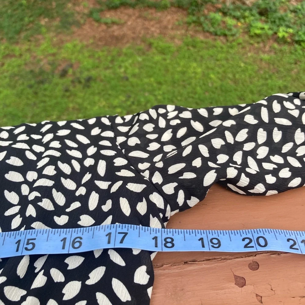 She + Sky black high neck dress